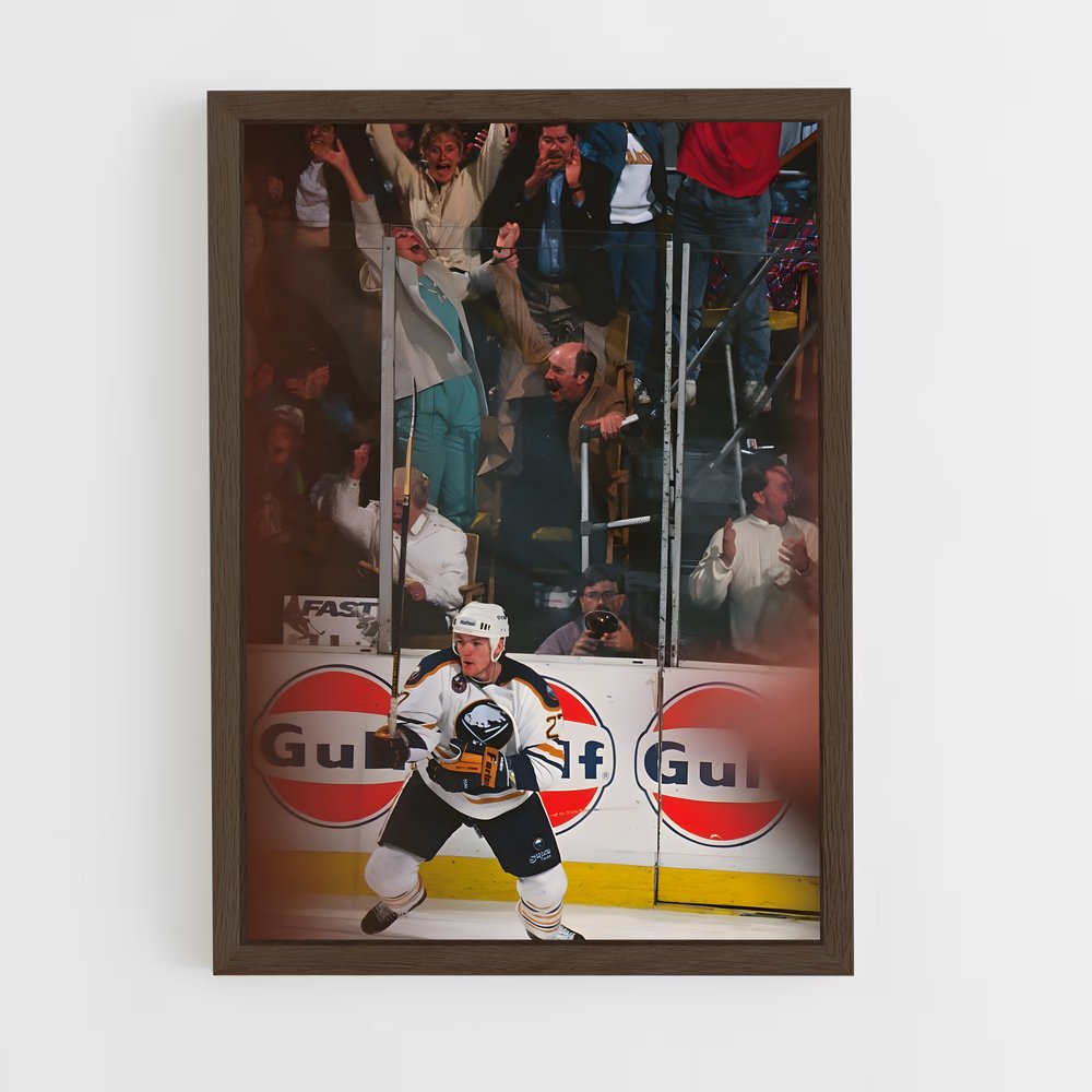 Poster Glisse Électrique – affiche Hockey sur glace (vue 5)